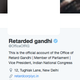 Image for article titled Guess who Rahul Gandhi’s worst enemy was on Wednesday: his own verified Twitter account